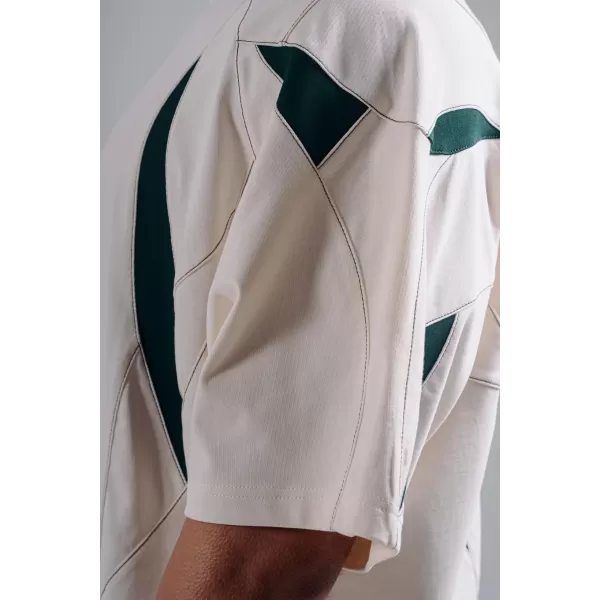  Übergroßes Pump-Cover-T-Shirt NEBBIA PRIMAL 871 CREME 