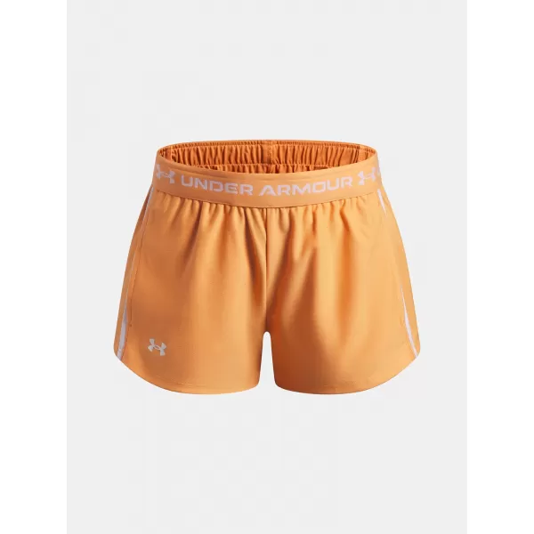  Mädchen-Shorts UNDER ARMOUR G TECH PLAY UP SHORT 1390075-870 ORANGE 