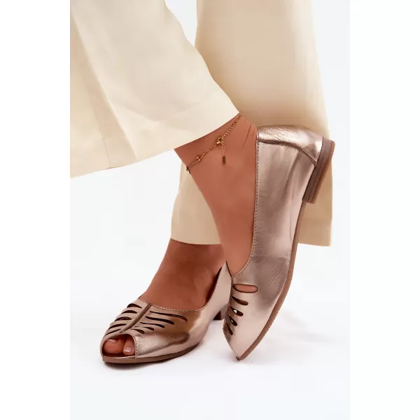  Ballerinas für Damen MACIEJKA P7541-32/00-1 GOLD 