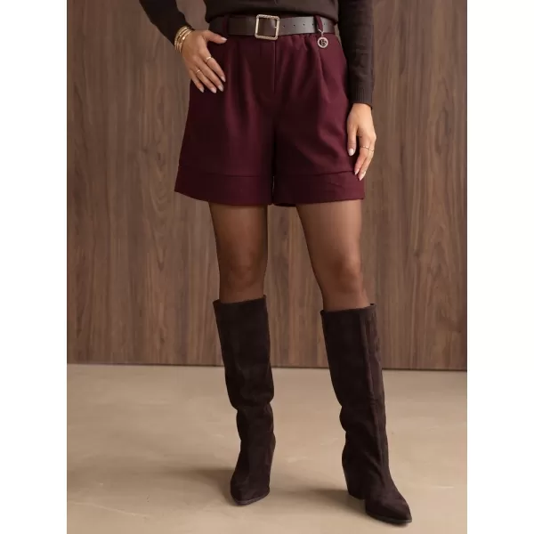  Damen-Shorts DSTREET SY0623 BURGUND 