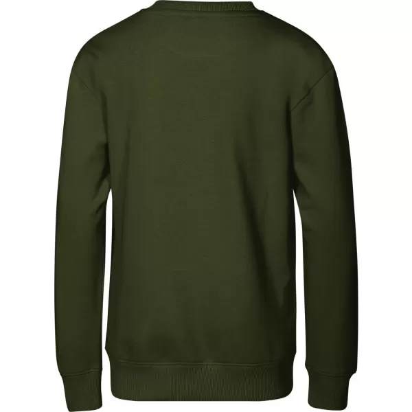  Kinder-Sweatshirt MALFINI CREW 427 MILITÄR 