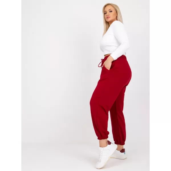 Damen-Jogginghose BASIC FEEL GOOD RV-DR-6331.86 BURGUND 