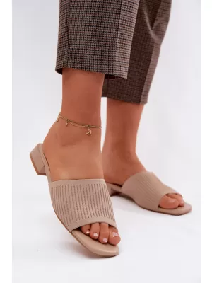 Damenhausschuhe BOTO 2266 KHAKI