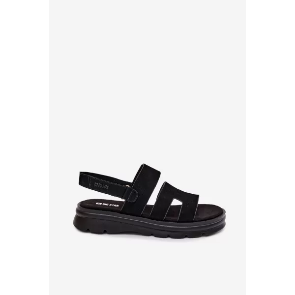  Damensandalen BIG STAR SHOES TT274484 SCHWARZ 