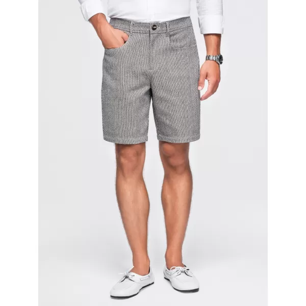  Herrenshorts OMBRE OM-SRCS-0189 BRAUNE MELANGE 