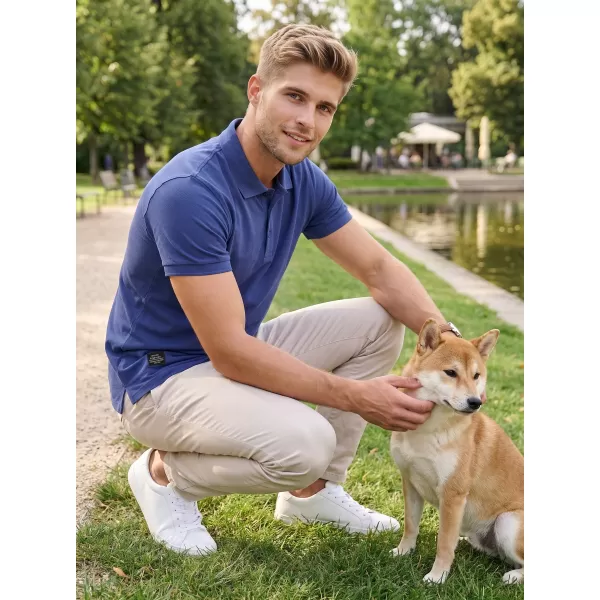  Herren-T-Shirt mit Kragen ALTISPORT NP/ALMST90601 GEWOHNHEITEN 