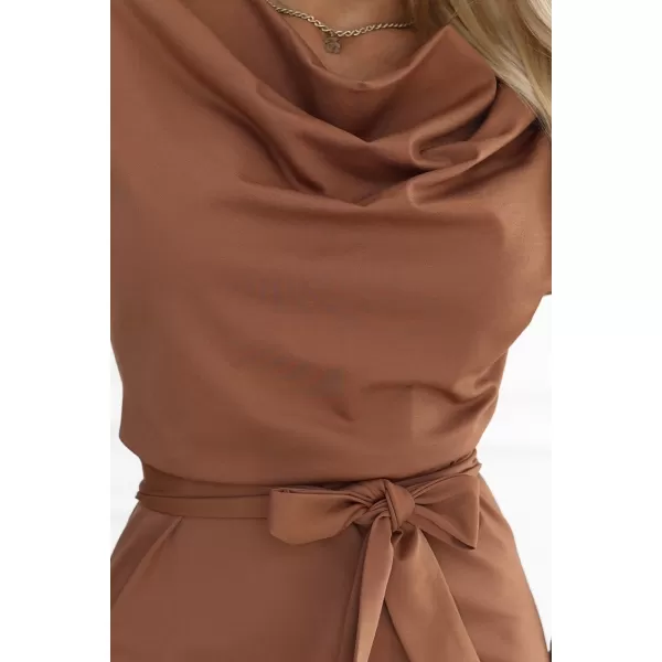  Kleid NUMOCO 240-13 SCHOKOLADENBRAUN 
