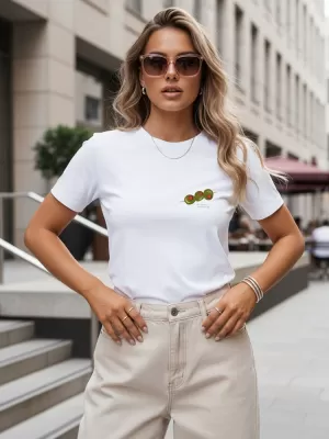 Damen-T-Shirt DSTREET NX8004RY-WH WEIß