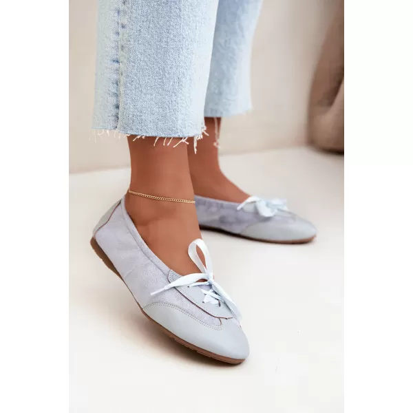  Ballerinas für Damen BOTO 8531 BLAU 