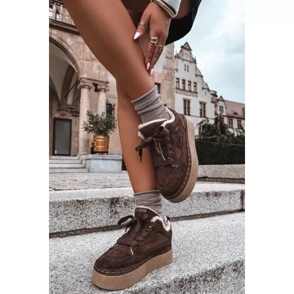  Damenschuhe BIG STAR SHOES UU274188 BRAUNE/BEIGE SCHATTEN 