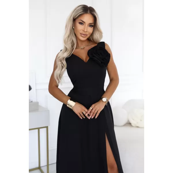  Kleid NUMOCO 669-6 KLASSISCHES SCHWARZ 