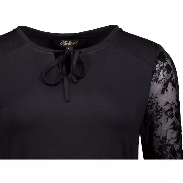  Damen-T-Shirt ALTISPORT IVOREY SCHWARZ 