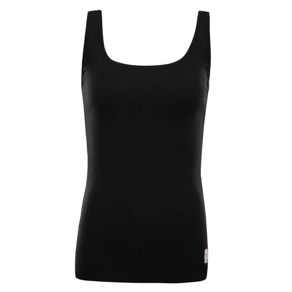  Damen-Tanktop ALPINE PRO OMINA SCHWARZ 