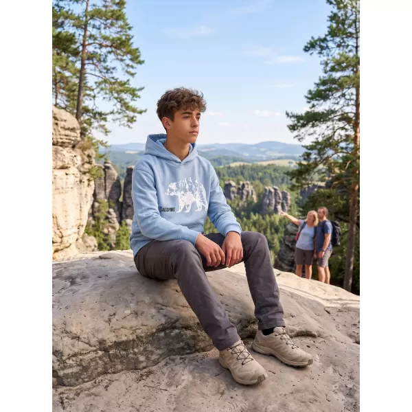  Kinder-Sweatshirt ALTISPORT ALM193422 HIMMELBLAU 
