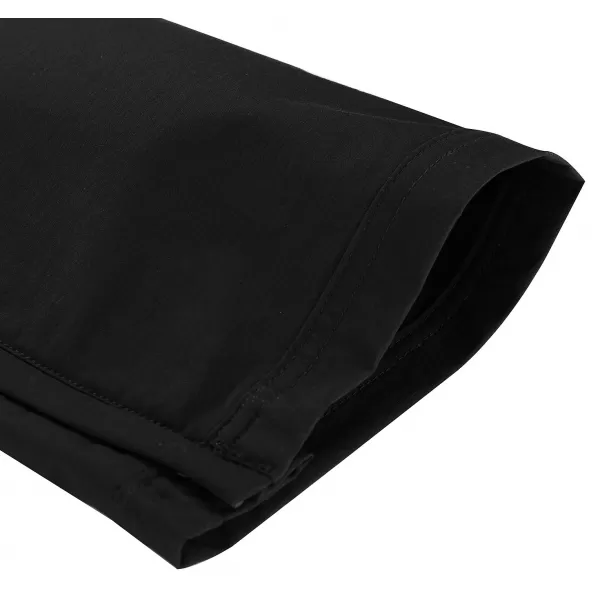  Softshellhose für Herren ALPINE PRO AKAN 3 SCHWARZ 