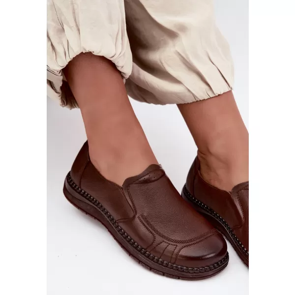  Damen-Stiefeletten VINCEZA 107241 BRAUN 