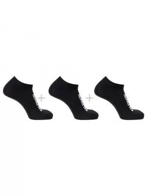 Socken SALOMON EVERYDAY LITE LOW 3-PACK LC2912000 SCHWARZ