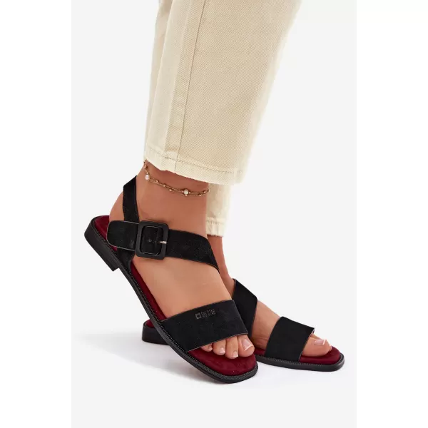  Damensandalen BIG STAR SHOES TT274490 SCHWARZ 