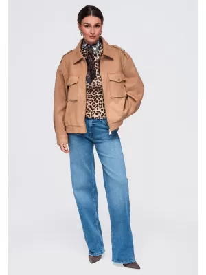 Damenjacke OMBRE OW-JANP-0147 KAMEL