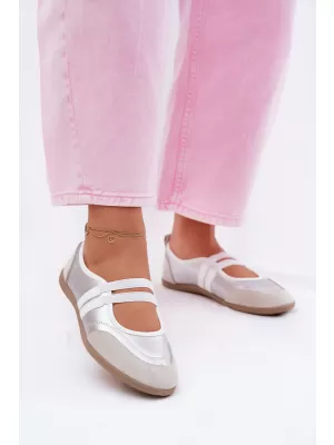 Ballerinas für Damen BOTO 22-383 SILBER