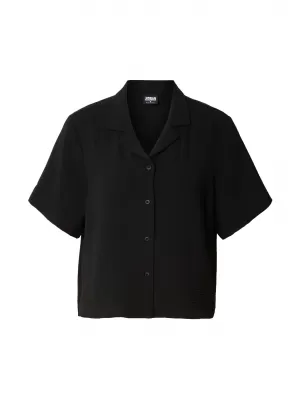 Damenhemd URBAN CLASSICS TB8283-00007 SCHWARZ