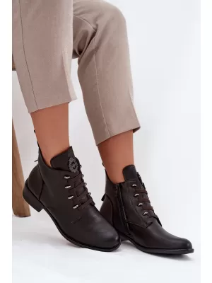 Damenschuhe BOTO ASA198-21 SCHOKOLADE