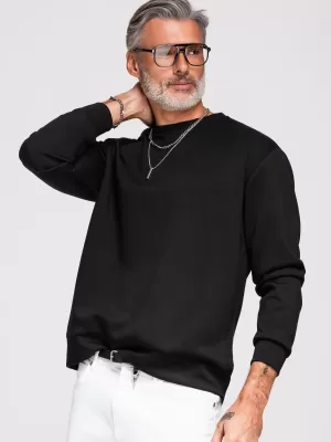 Herren-Sweatshirt OMBRE OM-SSNZ-0274 SCHWARZ