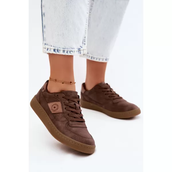  Damen-Sneaker BIG STAR SHOES UU274017 BRAUN/BEIGE 