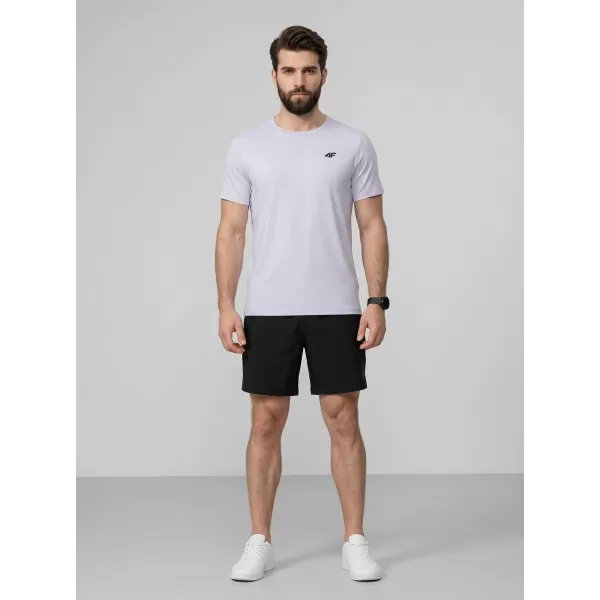  Herren-T-Shirt 4F WAW25TTSHM2373 CREMEFARBEN 
