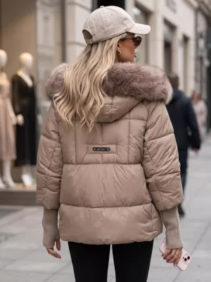 Damenjacke DSTREET TY5740 BEIGE