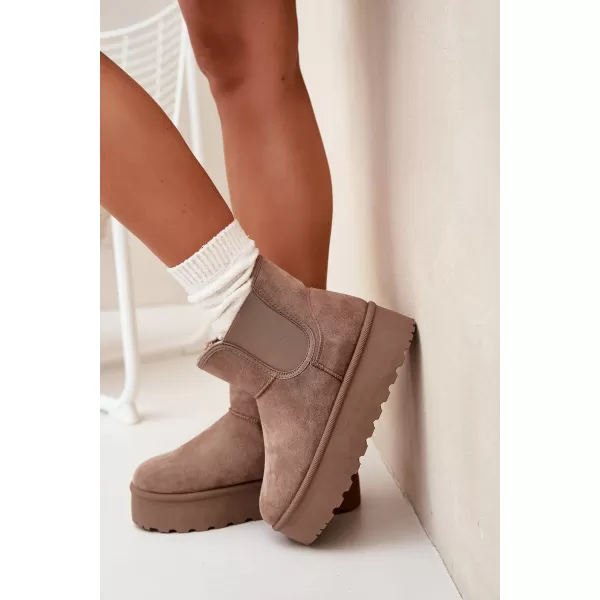  Schneemänner für Frauen BOTO 25BT26-9243 KHAKI 
