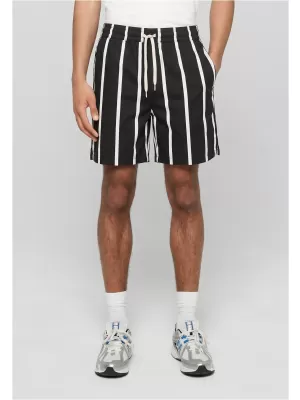 Herrenshorts URBAN CLASSICS TB8430-00826 SCHWARZ/WEIß