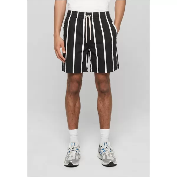  Herrenshorts URBAN CLASSICS TB8430-00826 SCHWARZ/WEIß 