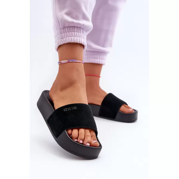  Damenhausschuhe BIG STAR SHOES NN274A670 SCHWARZ 
