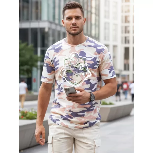  Herren-T-Shirt DSTREET NX2003R-BT-M BEIGE 