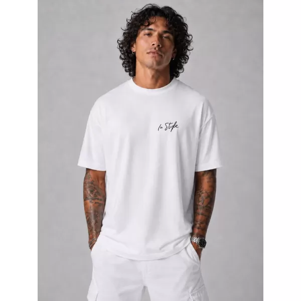  Herren-T-Shirt DSTREET NX4007R-WH-O WEIß 