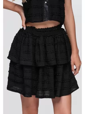 Damenrock OMBRE OW-GL-E0014 SCHWARZ