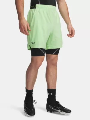 Herrenshorts UNDER ARMOUR UA VANISH WOVEN 6IN SHORTS 1373718-712 GRÜN