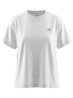 Damen-T-Shirt 4F WMM00TTSHF3310 WEIß
