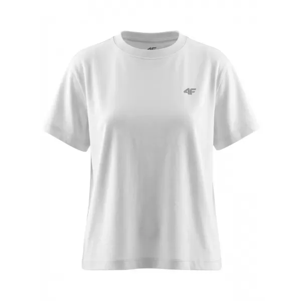  Damen-T-Shirt 4F WMM00TTSHF3310 WEIß 