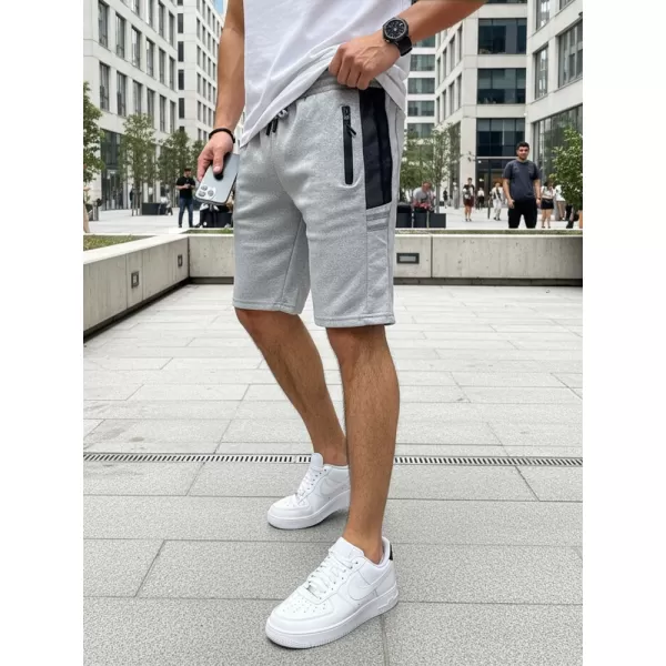  Herrenshorts DSTREET SX2256 HELLGRAU 