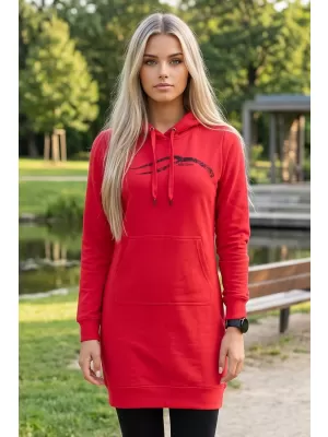 Erweitertes Damen-Sweatshirt ALTISPORT ALW001419 ROT