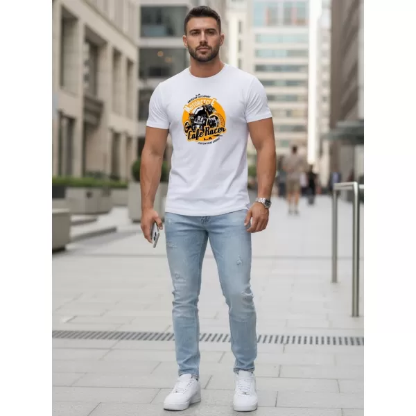  Herren-T-Shirt DSTREET NX5095R-WH WEIß 