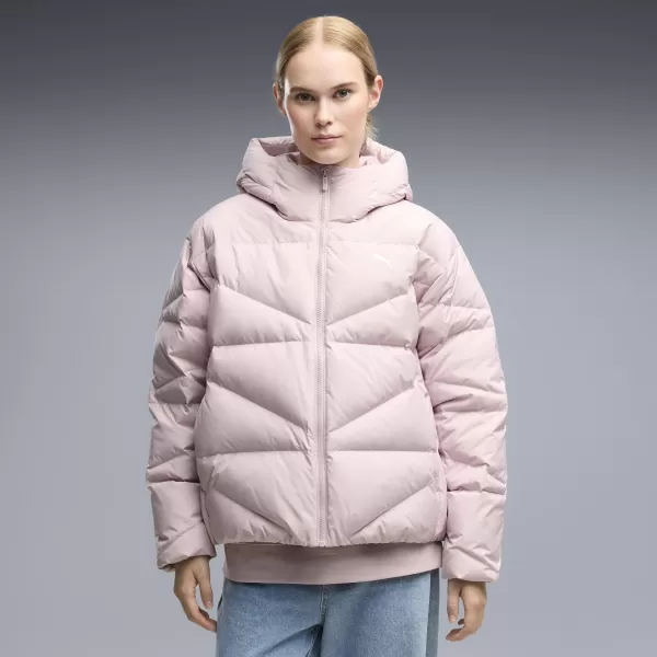  Damenmantel PUMA HOODED DOWN PUFFER JACKET W 69458049 NEBLIGES ROSA 