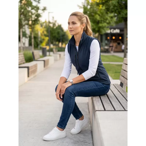  Fleeceweste für Damen MALFINI EXIT W-525 MARINEBLAU 