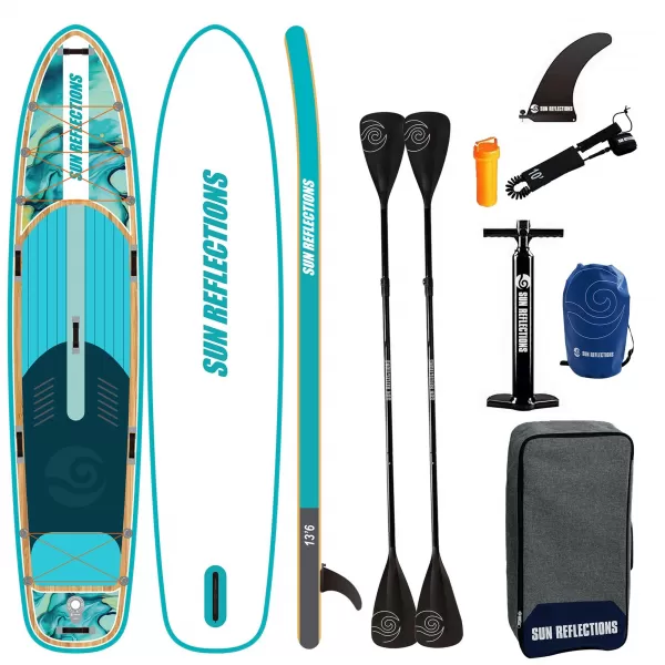  Paddle-Board SUN REFLECTIONS FAMILY 13'6'' MINICOMBO OZEAN-FATA MORGANA 
