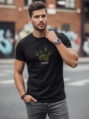 Herren-T-Shirt DSTREET NX0149R-BK SCHWARZ