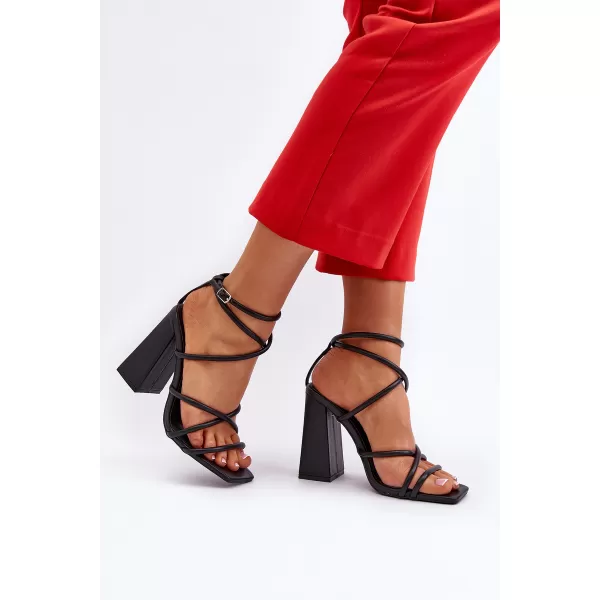  Damensandalen BOTO FY2125-3 SCHWARZ 
