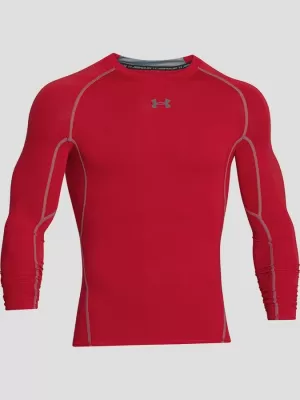Kompressionsshirt für Herren UNDER ARMOUR HG LS 1257471-600 ROT