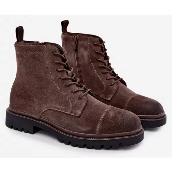  Herren-Stiefeletten BIG STAR SHOES UU174220 SCHWARZ 